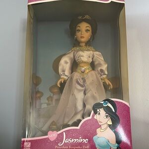 Disney Jasmine Porcelain Keepsake Doll